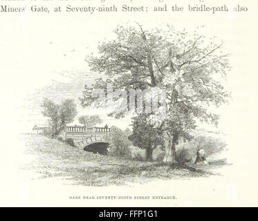 16 of 'A Description of the New York Central Park. [With illustrations by A. F. Bellows.]' Stock Photo