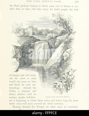 91 of 'A Description of the New York Central Park. [With illustrations by A. F. Bellows.]' Stock Photo