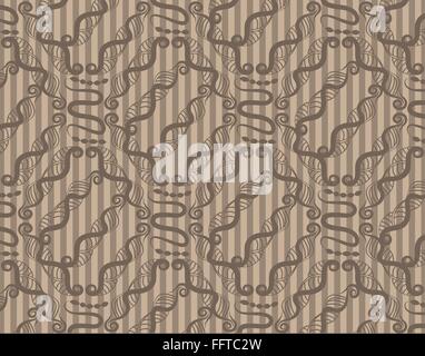 Abstract Brown Pattern With Clipping Mask Stock Vector