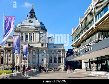 London, England,UK. Central Methodist Hall and Queen Elizabeth II Centre, Westminster Stock Photo