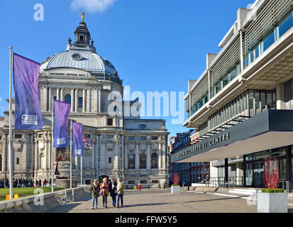 London, England,UK. Central Methodist Hall and Queen Elizabeth II Centre, Westminster Stock Photo