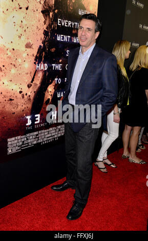 Premiere of the '13 Hours: The Secret Soldiers of Benghazi' screening at Aventura AMC Theater - arrivals  Featuring: Mitchell Zuckoff Where: Aventura, Florida, United States When: 07 Jan 2016 Stock Photo