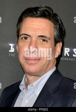 Premiere of the '13 Hours: The Secret Soldiers of Benghazi' screening at Aventura AMC Theater - arrivals  Featuring: Mitchell Zuckoff Where: Aventura, Florida, United States When: 07 Jan 2016 Stock Photo