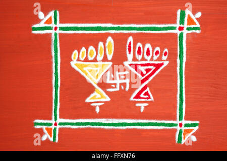Portrait Rangoli Colours Rangoli India rangoli; sand painting; sand paintings; art; craft; color ...