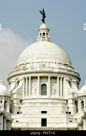 Victoria Memorial monument dome with moving angel statue , Calcutta now ...