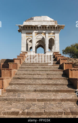 Ashrafi mahal or madrassa ; Mandu ; Dhar ; Madhya Pradesh ; India Stock Photo