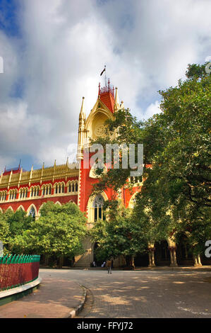 High Court ; Calcutta Kolkata ; West Bengal ; India 16 October 2009 Stock Photo