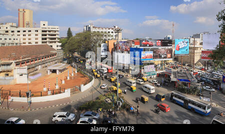 Brigade Road Bangalore city Bengaluru Karnataka India Asia Stock Photo