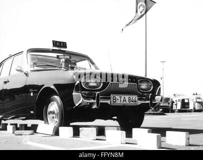 transport / transportation, car, taxis, first German taxi driver tournament, West Berlin, 13.9.1965, Additional-Rights-Clearences-Not Available Stock Photo