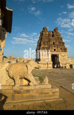 Vitthala temple , Hampi , Karnataka , India Stock Photo