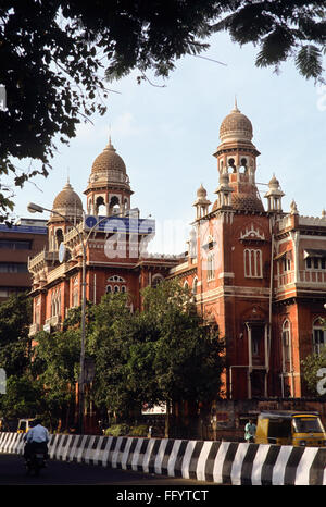 Bank of Madras headquarters now state bank of India ; Madras Chennai ; Tamil Nadu ; India Stock Photo