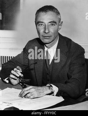 J. ROBERT OPPENHEIMER /n(1904-1967). American physicist. Oppenheimer ...