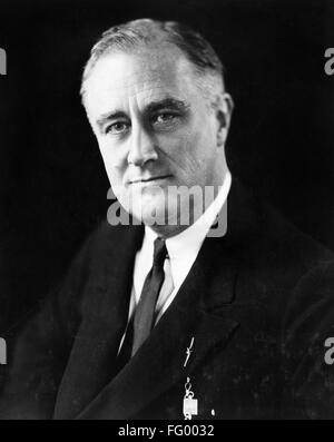 FRANKLIN DELANO ROOSEVELT /n(1882-1945). 32nd President Of The United ...