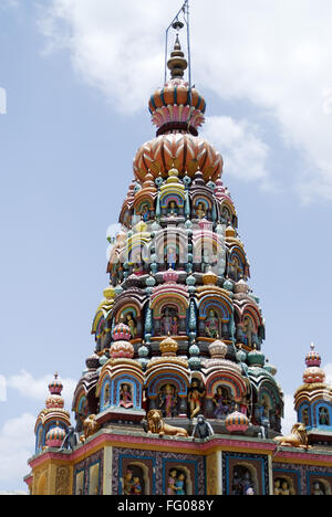 Ambajogai Hindu temple  Parbhani district at Beed , Maharashtra , India Stock Photo