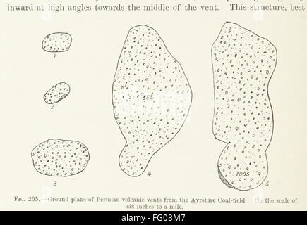 4 of 'The Ancient Volcanoes of Great Britain ... With seven maps and numerous illustrations' Stock Photo