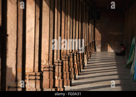 Inside Jama Masjid in 1423 AD ; Ahmedabad ; Gujarat ; India Stock Photo