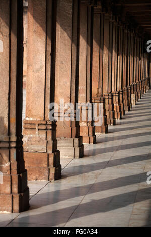 Inside Jama Masjid in 1423 AD ; Ahmedabad ; Gujarat ; India Stock Photo