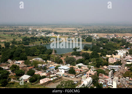 A view of Jejuri town , Maharashtra , India Stock Photo