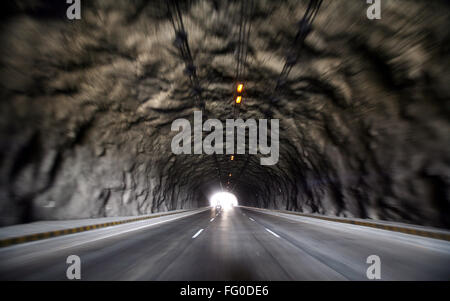 Kamshet II tunnel on Mumbai Pune expressway Maharashtra India Asia Indian Asian Stock Photo