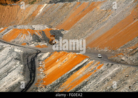Coal mines of Jharkhand, India An open-cast mine is photographed on the ...