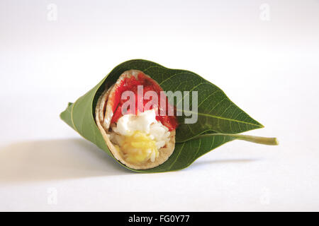 Concept , agrashan food offered to gods Stock Photo