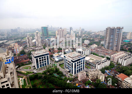 Aerial View Of Lower Parel With Peninsula Corporate Park ; Bombay ...