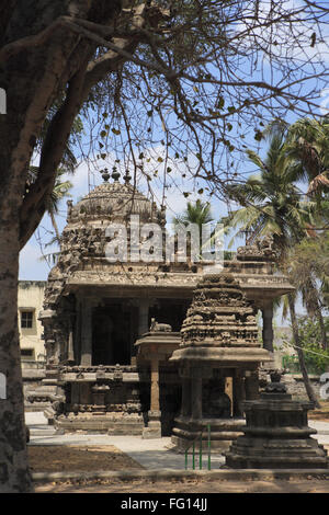 Swargeshwara temple , chola period , district Kanchipuram , state Tamil Nadu , India Stock Photo