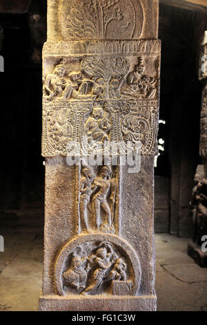 Mallikarjuna Temple Pattadakal Badami Karnataka India Asia October 2010 Stock Photo