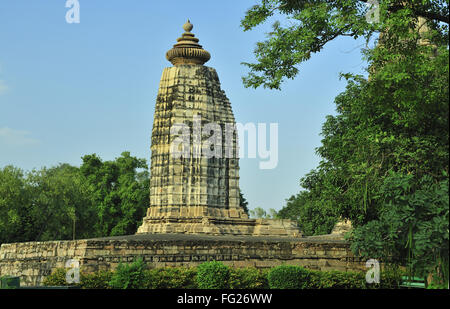 Parvati temple Khajuraho madhya pradesh india Stock Photo