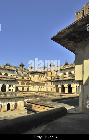 Orchha raja mahal khajuraho madhya pradesh india Stock Photo