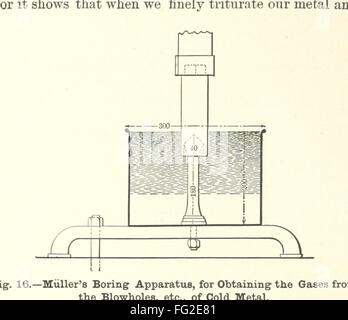 66 of 'The Metallurgy of Steel. ... Second edition ... enlarged. Vol. 1' Stock Photo