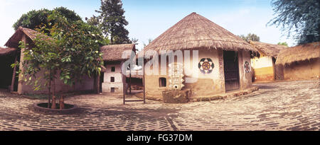 village hut , Andhra Pradesh , India , Asia Stock Photo