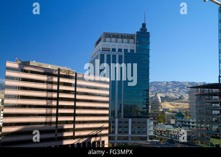 Zion Bank Building In Downtown Boise, Idaho, USA Stock Photo - Alamy