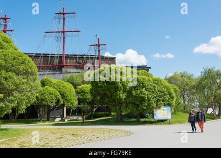 Vasa Museum, Galärvarvsvägen, Djurgården, Stockholm, Kingdom of Sweden Stock Photo