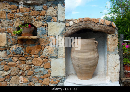 Griechenland, Kreta, Chersonissos, Freilichtmuseum Lychnostates Stock Photo