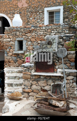 Griechenland, Kreta, Chersonissos, Freilichtmuseum Lychnostates Stock Photo