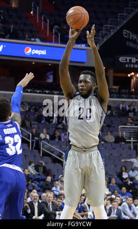 Seton Hall guard Derrick Gordon fields a pass during practice for 