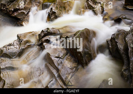 The Falls of Bruar; Bruar Water; Pitlochry; Scotland; UK Stock Photo