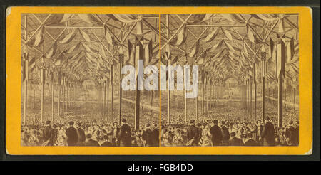 A photograph showing an audience filling the coliseum, capturing the ...