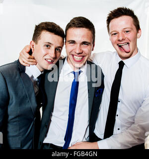 teenage prom for teenagers to mark coming of age Stock Photo