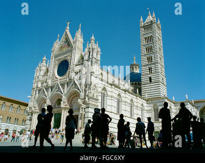 Italy, Tuscany, Siena, Santa Maria Assunta Cathedral Stock Photo