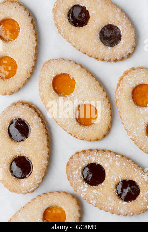 Lunettes de romans french biscuits Stock Photo