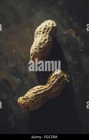 Fresh peanuts in shell Stock Photo