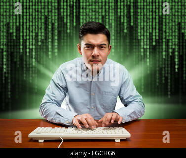 Young programmer Stock Photo