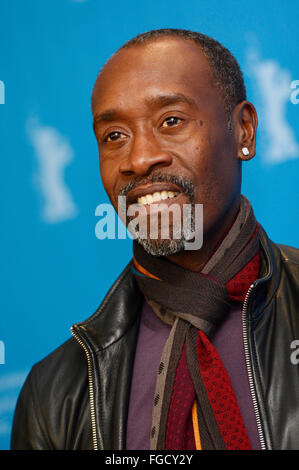 Berlin, Germany. 18th Feb, 2016. Don Cheadle during the 'Miles Ahead' photocall at the 66th Berlin International Film Festival/Berlinale 2016 on February 18, 2016 in Berlin, Germany./picture alliance © dpa/Alamy Live News