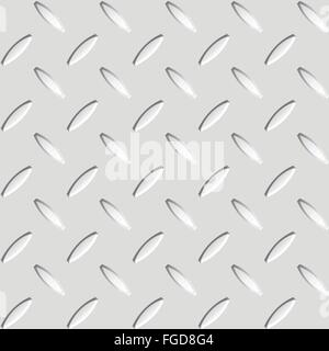 Seamless vector wallpaper of metal plate. Stock Vector