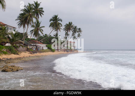 March 3, 2016 - Storm on the tropical coast, Hikkaduwa, Sri Lanka, South Asia (Credit Image: © Andrey Nekrasov/ZUMA Wire/ZUMAPRESS.com) Stock Photo