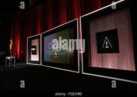 Atmosphere at the 88th Academy Awards Nominations Announcement at AMPAS ...