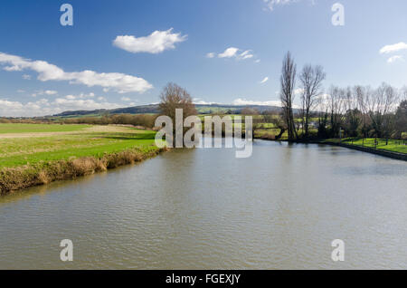 River Avon near Eckington in Worcestershire Stock Photo - Alamy