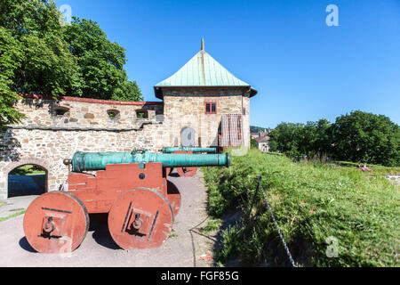 cannons at Akershus Fortress, Oslo, Norway Stock Photo